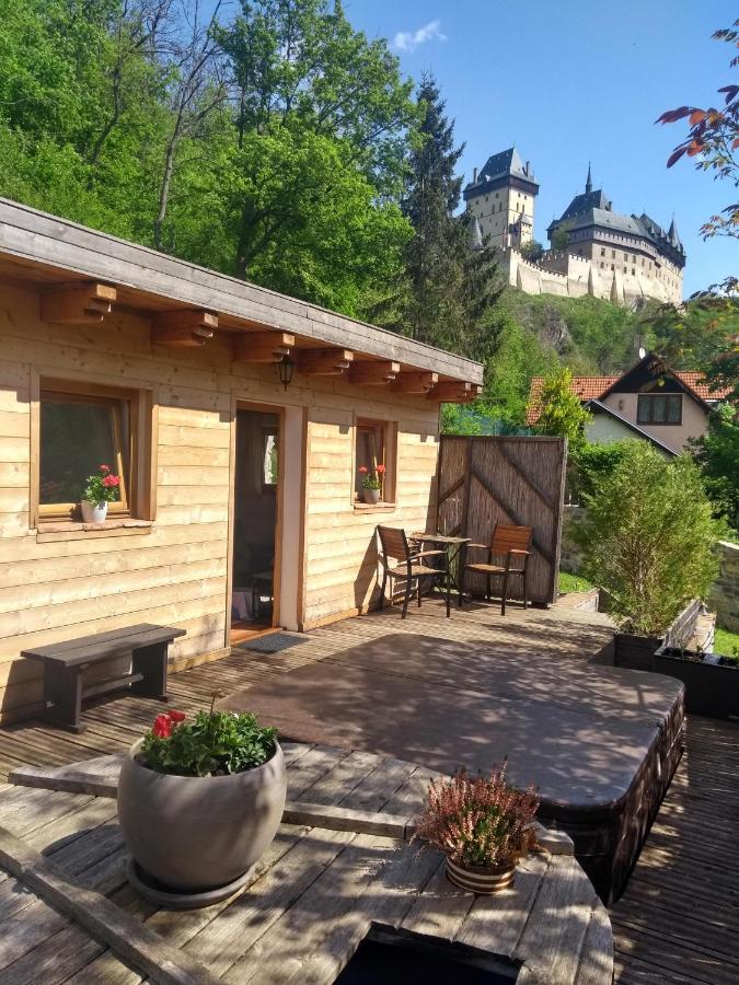 Stodola-Soukromy Apartman Pro Dva S Venkovni Virivkou Karlštejn Екстериор снимка